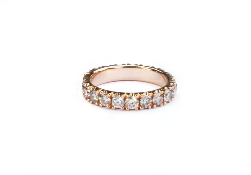 Eternity ring 21 x 0,10 karat diamanter